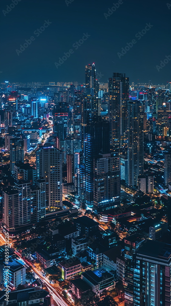 Obraz premium Beautiful skyline