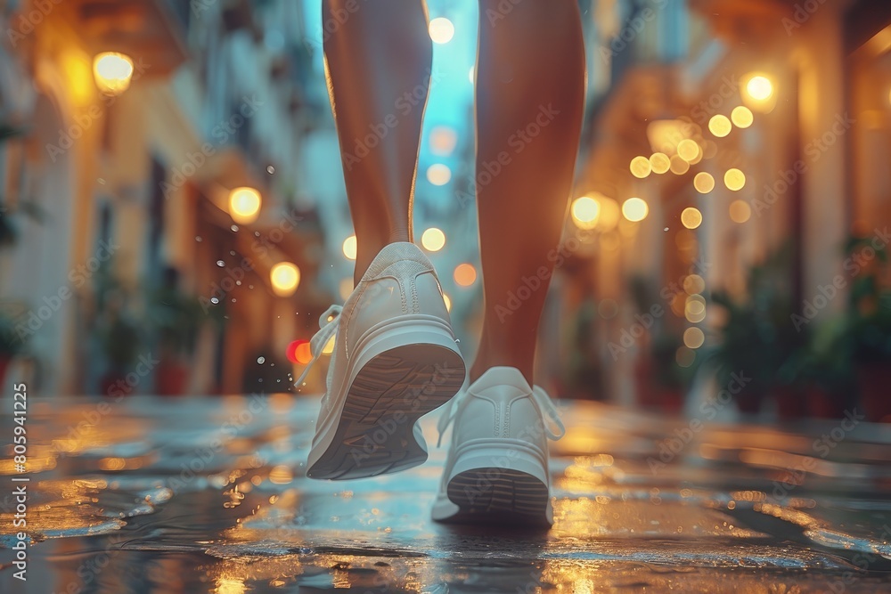 Fototapeta premium global running Day greeting card professional photography