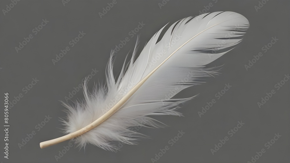 PNG White bird feather Generative AI PNG White bird feather Generative AI
