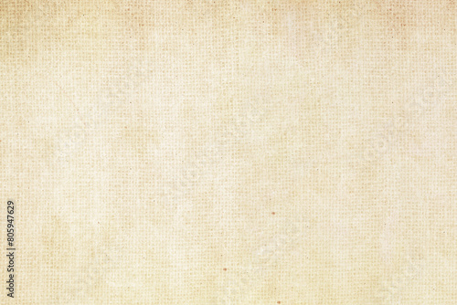 Texture beige fabric background,  piece of fabric or paper with a plain, off-white color and visible fibers or grains for backgrounds or artistic compositions © TextureTrove