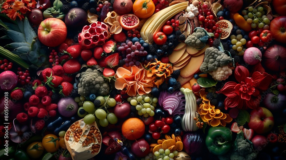 Symphony of Flavors: A Visual Journey of Taste and Texture