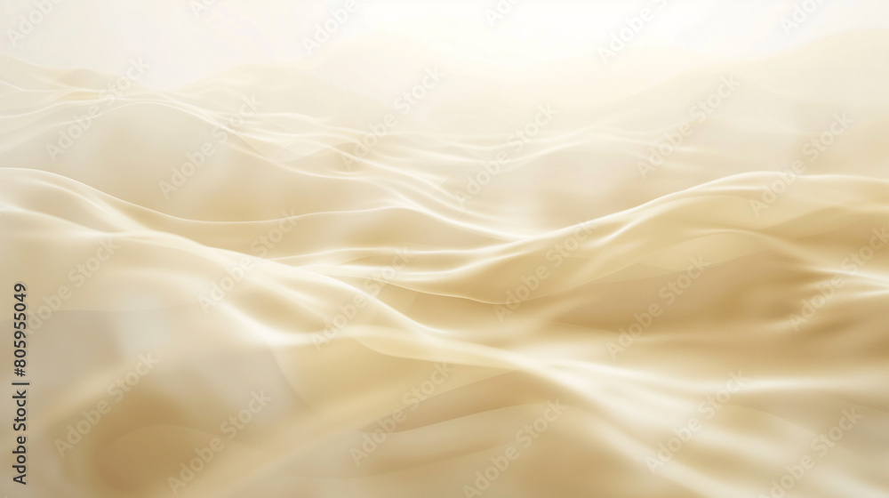 Soft and serene, this cream and beige gradient blur creates a calming atmosphere, perfect for backgrounds or overlays in design projects
