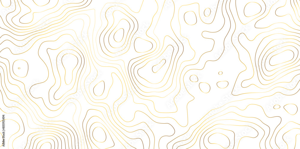 Golden gradient lines abstract white background digital desktop wallpaper contour map texture shine lines 