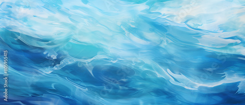 Ocean waves abstract background.