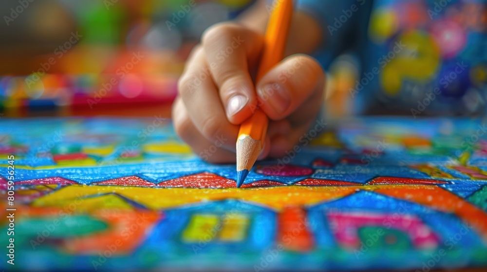 Primary school children express their excitement for learning through colorful doodles that reflect their childlike wonder. Primary school children express their excitement for learning through colorful doodles that reflect their childlike wonder.