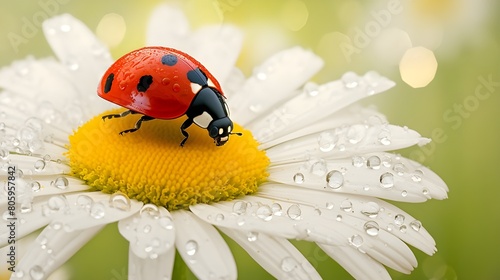 Ladybug, Flower, Insects, Bug, Plants, Beauty