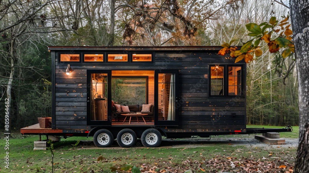 The Tiny House on Wheels, Embodying Freedom and Simplicity