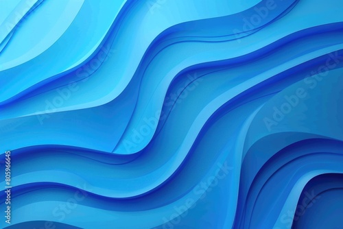 Blue Presentation Background. Abstract Blue Paper Texture for Banner and Wallpaper Design