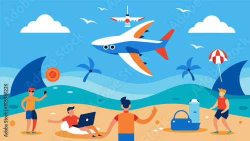 The panicspreading drone flew low over a beach releasing fake shark fins and ringtones of distress calls sending swimmers frantically running out of.