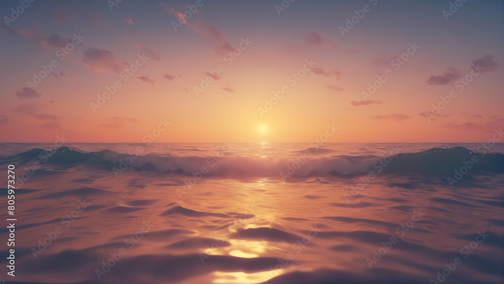 An oceanic sunset gradient background with no other objects ULTRA HD 8K An oceanic sunset gradient background with no other objects ULTRA HD 8K