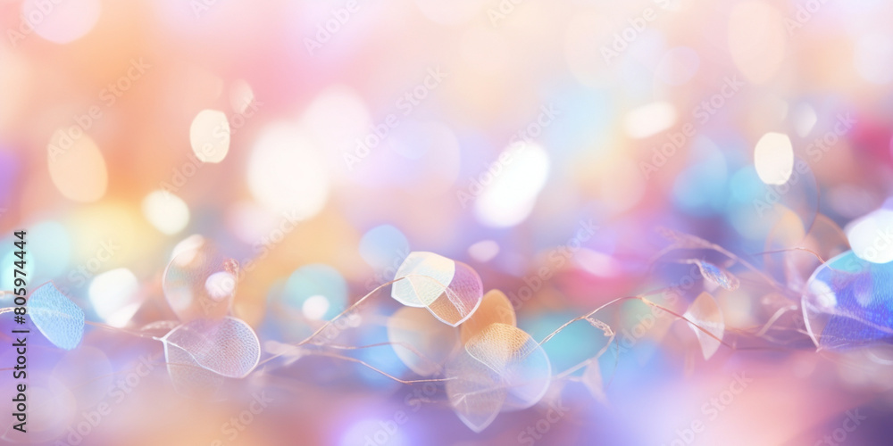 Beautiful elegant colorful blurred background Bright Colorful Background with Glitter Sparkles Abstract Backgrounds Vivid Bokeh In Soft Color Style For Background Of Christmas Light
