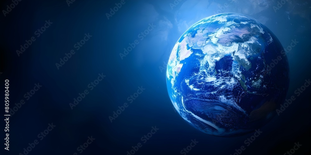 Earth Day: Recognized for its Global Influence in Promoting Sustainability and Environmental Awareness. Concept Earth Day, Sustainability, Environmental Awareness, Global Influence