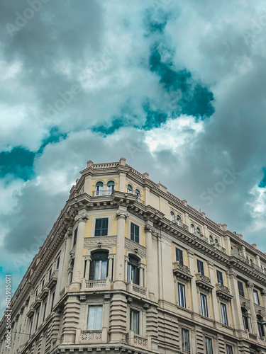 Canvas Print ancient architecture in rome italy