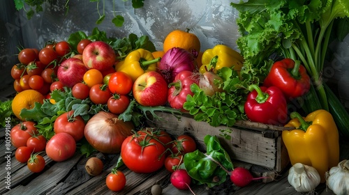 vegetables and fruits