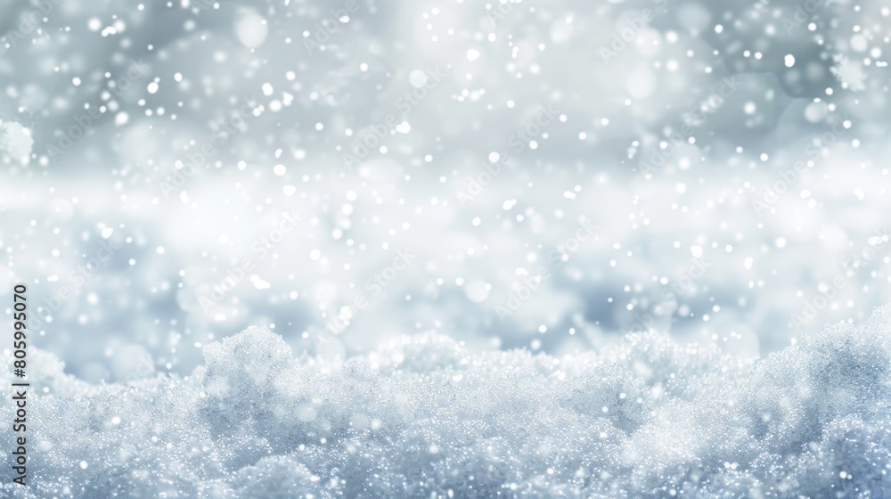 winter white snow background