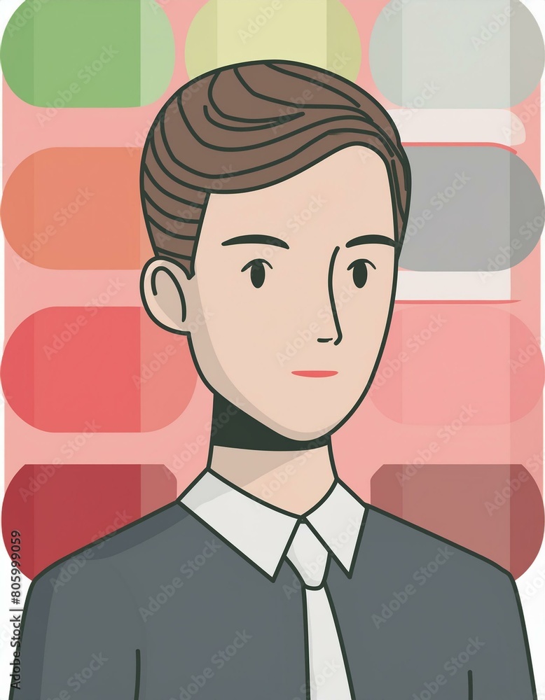 person in a suit with a tie person in a suit with a tie