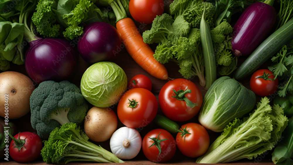 Assortment of Fresh Vegetables Assortment of Fresh Vegetables