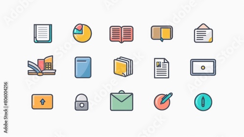 uix design icon library background