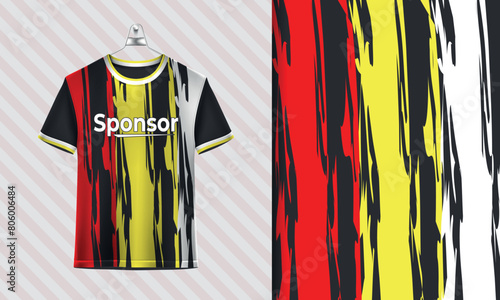 Soccer Jersey Template Sport T Shirt Design