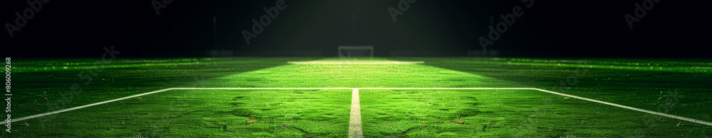 green soccer field 
