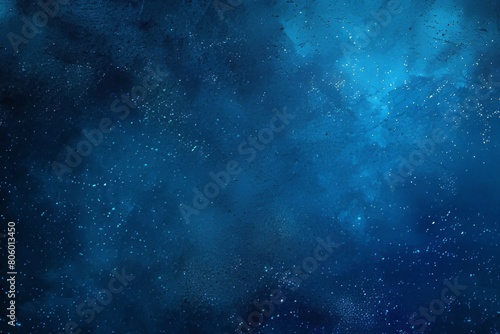 Indigo blue grainy color gradient background glowing noise texture cover header poster design