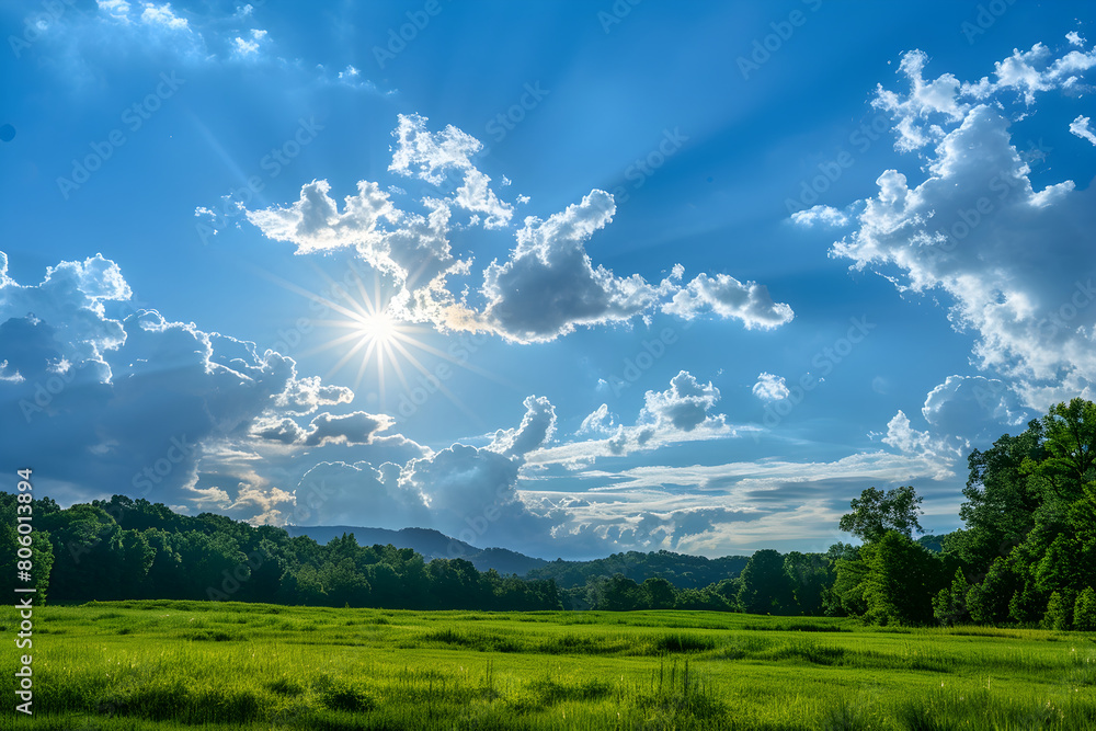 The Warmth and Richness of Tennessee's Humid Subtropical Climate Stock