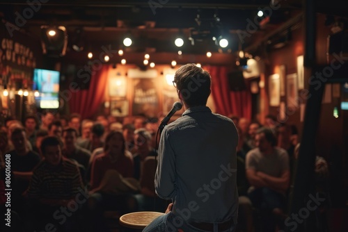 Live Stand-Up Comedy: Engaging the Audience at a Local Club