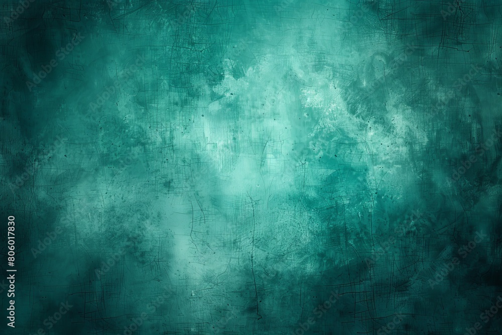 Jade aquamarine grainy color gradient background glowing noise texture cover header poster design Jade aquamarine grainy color gradient background glowing noise texture cover header poster design