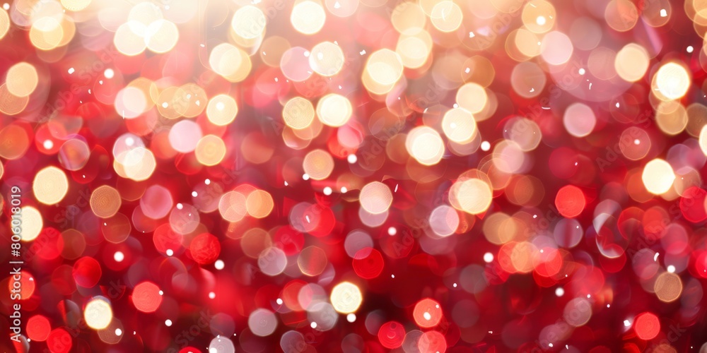 Christmas and New Year holidays background with defocused glowing bokeh lights Christmas and New Year holidays background with defocused glowing bokeh lights