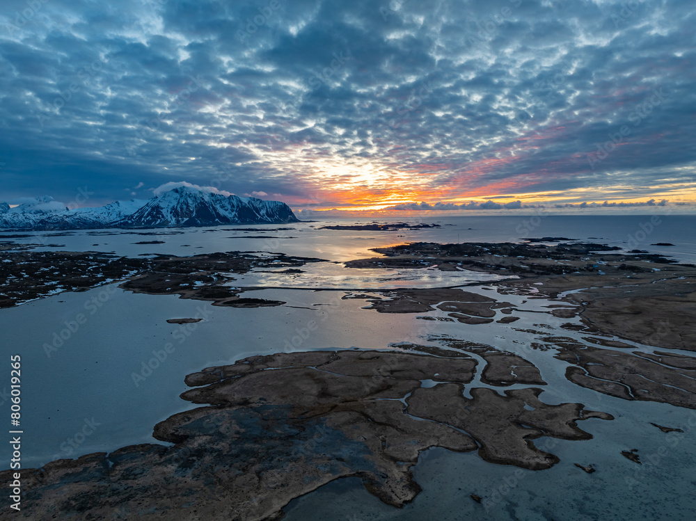 Sunset, lofoten Sunset, lofoten