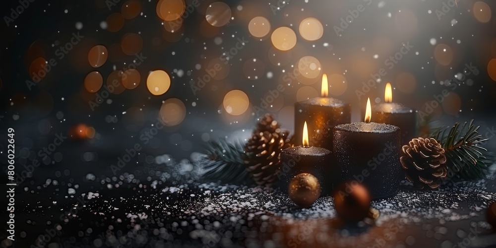 Christmas and New Year holidays background Christmas and New Year holidays background