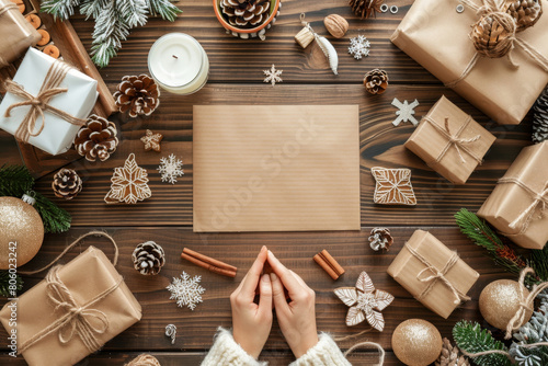 Wallpaper Mural Christmas and New Year holidays background Torontodigital.ca