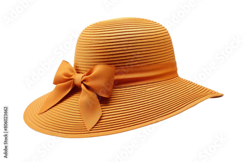 Looking for a stylish and functional summer hat? Look no further than our wide-brimmed straw hat! This hat is made from high-quality materials and is designed to provide maximum su photo