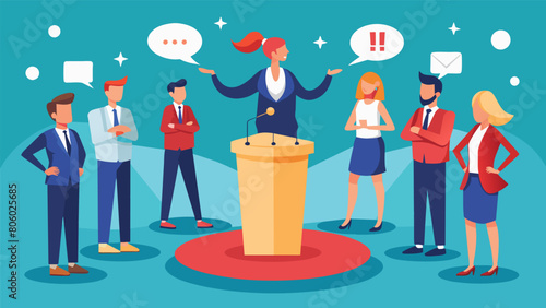 In one round the contestants must use their charm and charisma to win over a group of undecided voters employing carefully rehed speeches and.