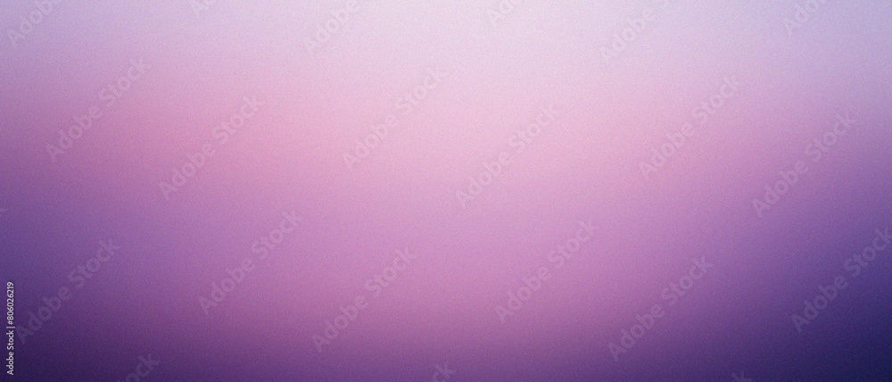 Fototapeta premium Soft pink and purple gradient blur complemented by grainy texture and subtle noise, perfect for banners.