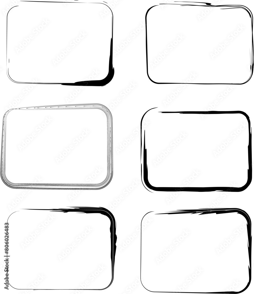 sets of hand drawn scribble line rectangle box for message note. doodle rectangular vector bursh strokes and scribble 3 sets of hand drawn scribble line rectangle box for message note. doodle rectangular vector bursh strokes and scribble 3