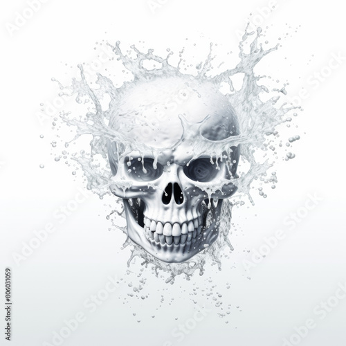 skull and bones Splash