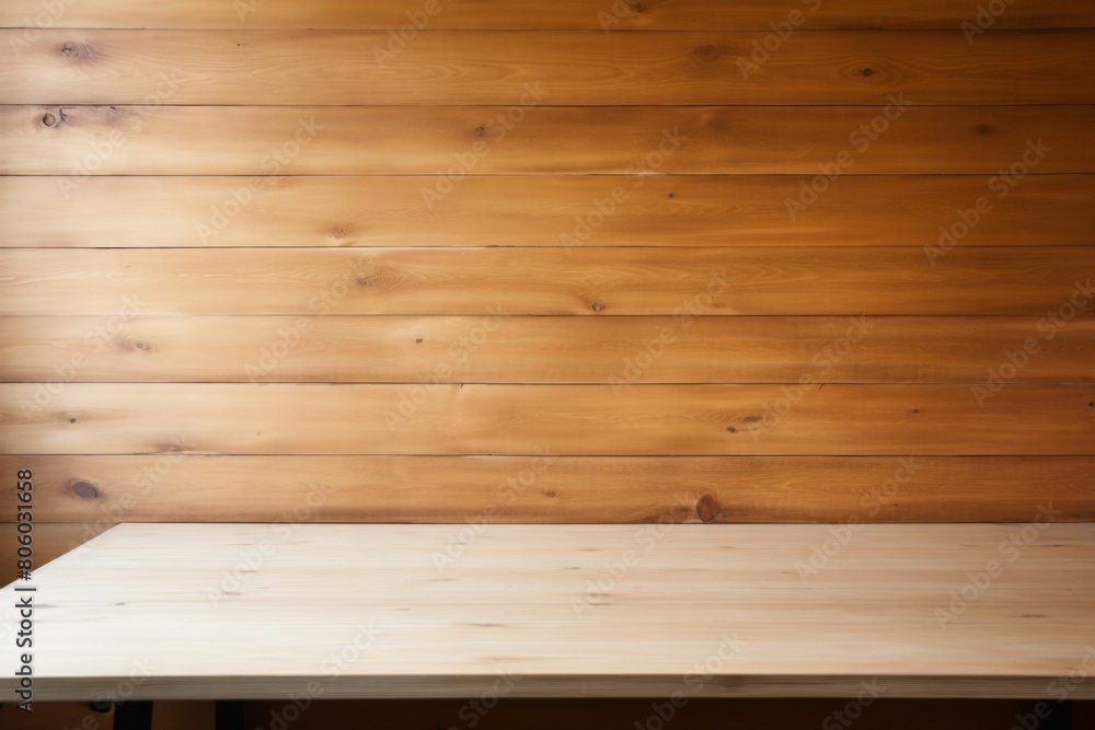 Fototapeta premium 木製テーブル 背景