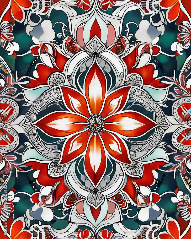 Abstract Fantasy Flower Abstract Fantasy Flower