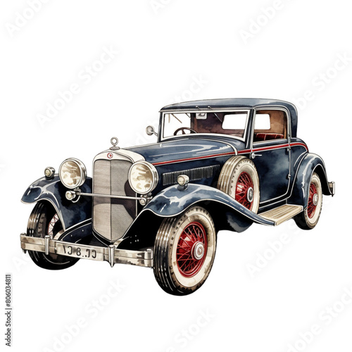 Plakat w ramie classic american car