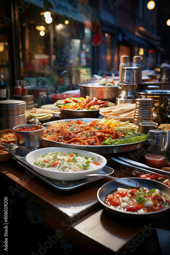 International Street Food: Culinary diversity from around the world.