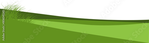 Green field Illustration 