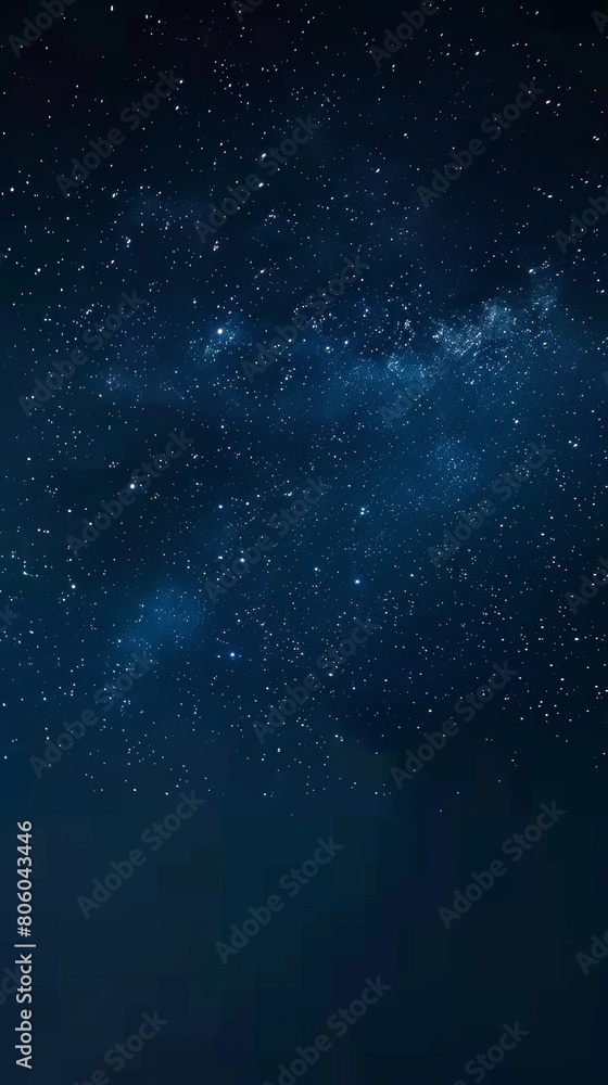 Obraz premium A breathtaking panorama of the Milky Way galaxy at night, showcasing the beauty of the cosmos