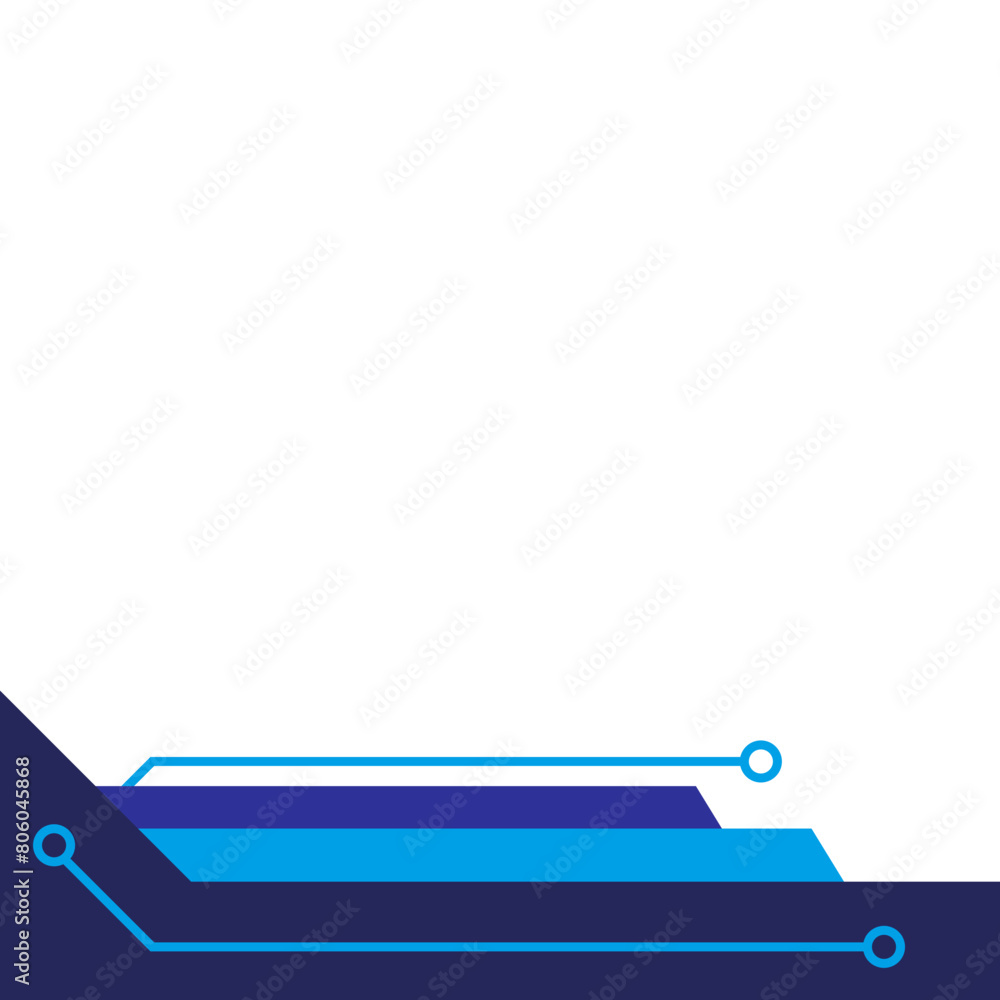 Futuristic Tech Footer