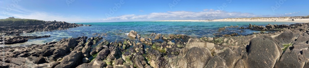 Le long de la côte à La Torche en Bretagne Cornouaille Finistère France Le long de la côte à La Torche en Bretagne Cornouaille Finistère France