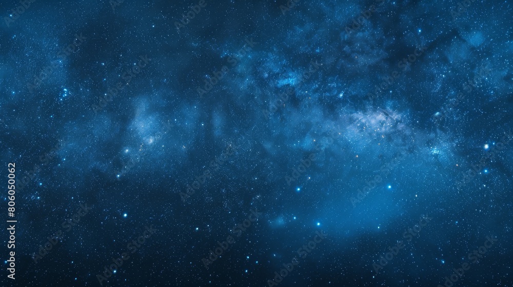 Obraz premium A breathtaking panorama of the Milky Way galaxy at night, showcasing the beauty of the cosmos