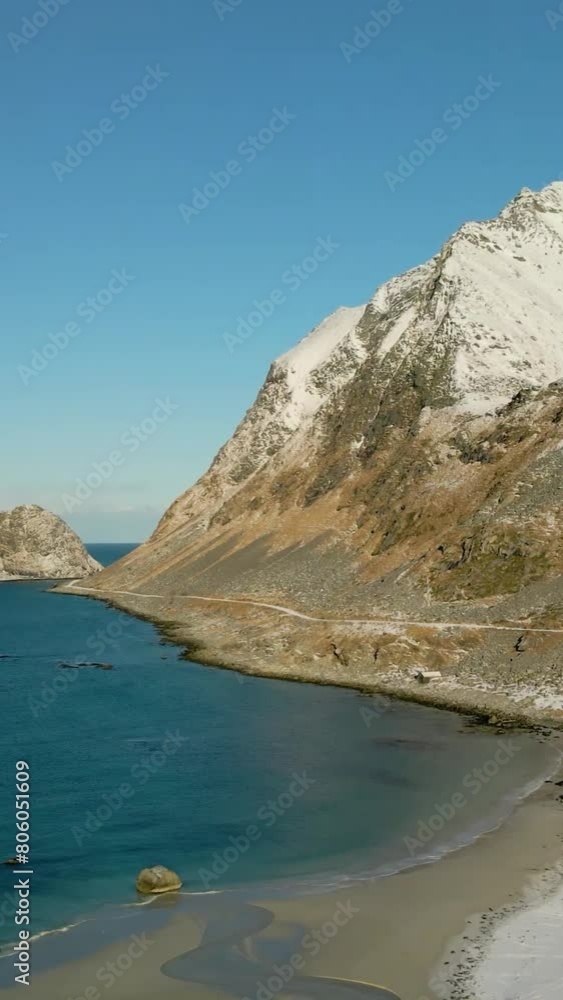 Aerial view of beautiful Norway landscape Aerial view of beautiful Norway landscape