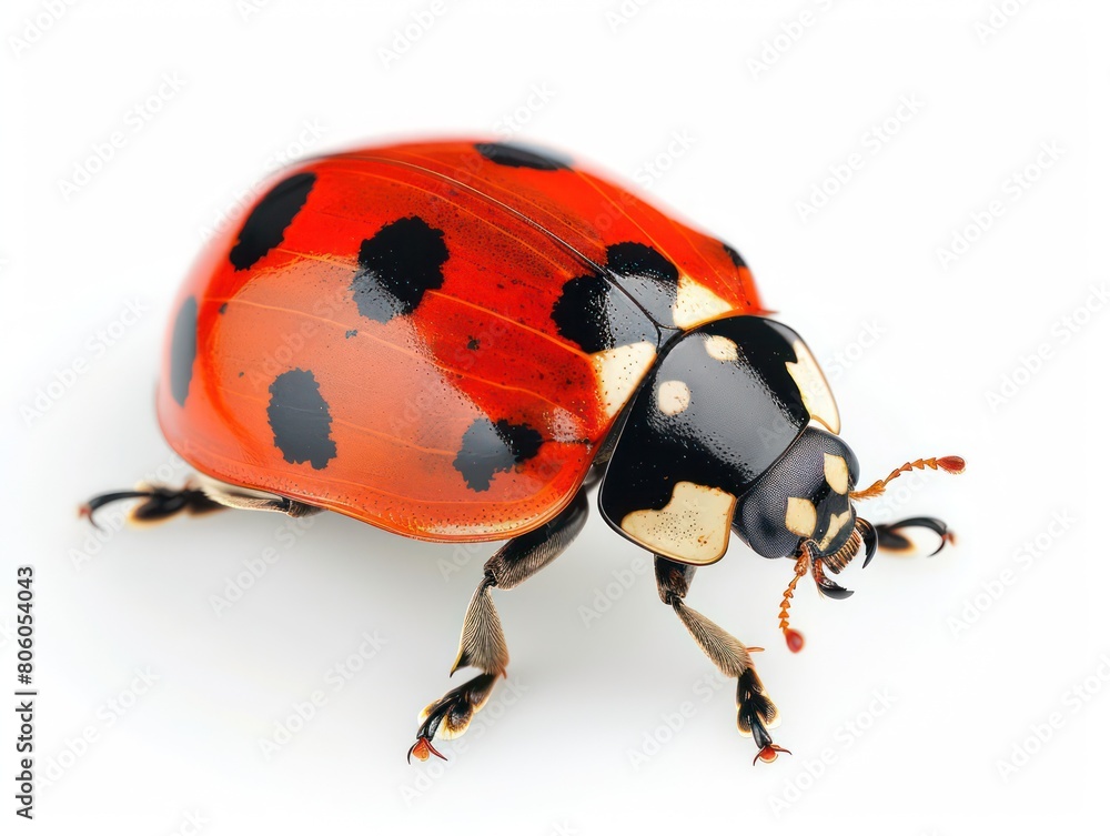 lady bug isolated on white background lady bug isolated on white background