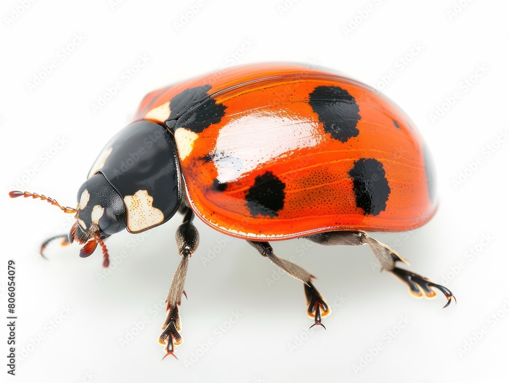 lady bug isolated on white background lady bug isolated on white background