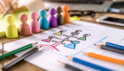 organizational chart sketch